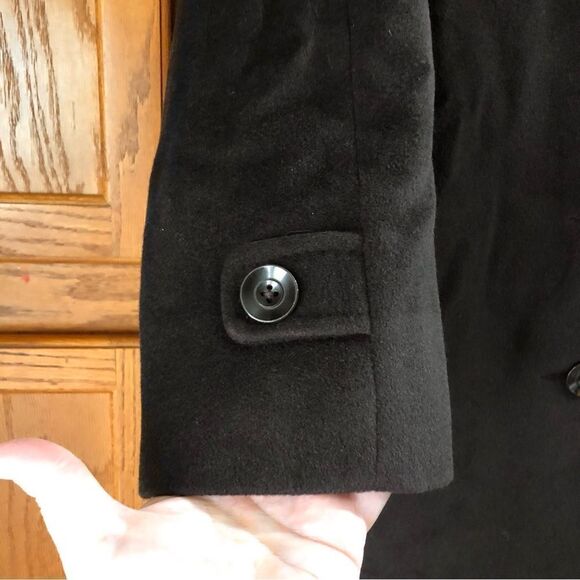 Kristen Blake Studio Collection Brown Angora Wool Blend Buttons Jacket Coat - 16 - Picture 6 of 14
